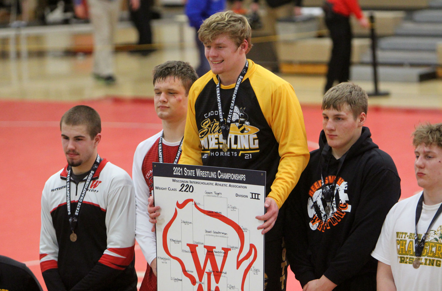 WIAA Division 3 State Individual Wrestling Tournament at Wausau East 2-13-21
